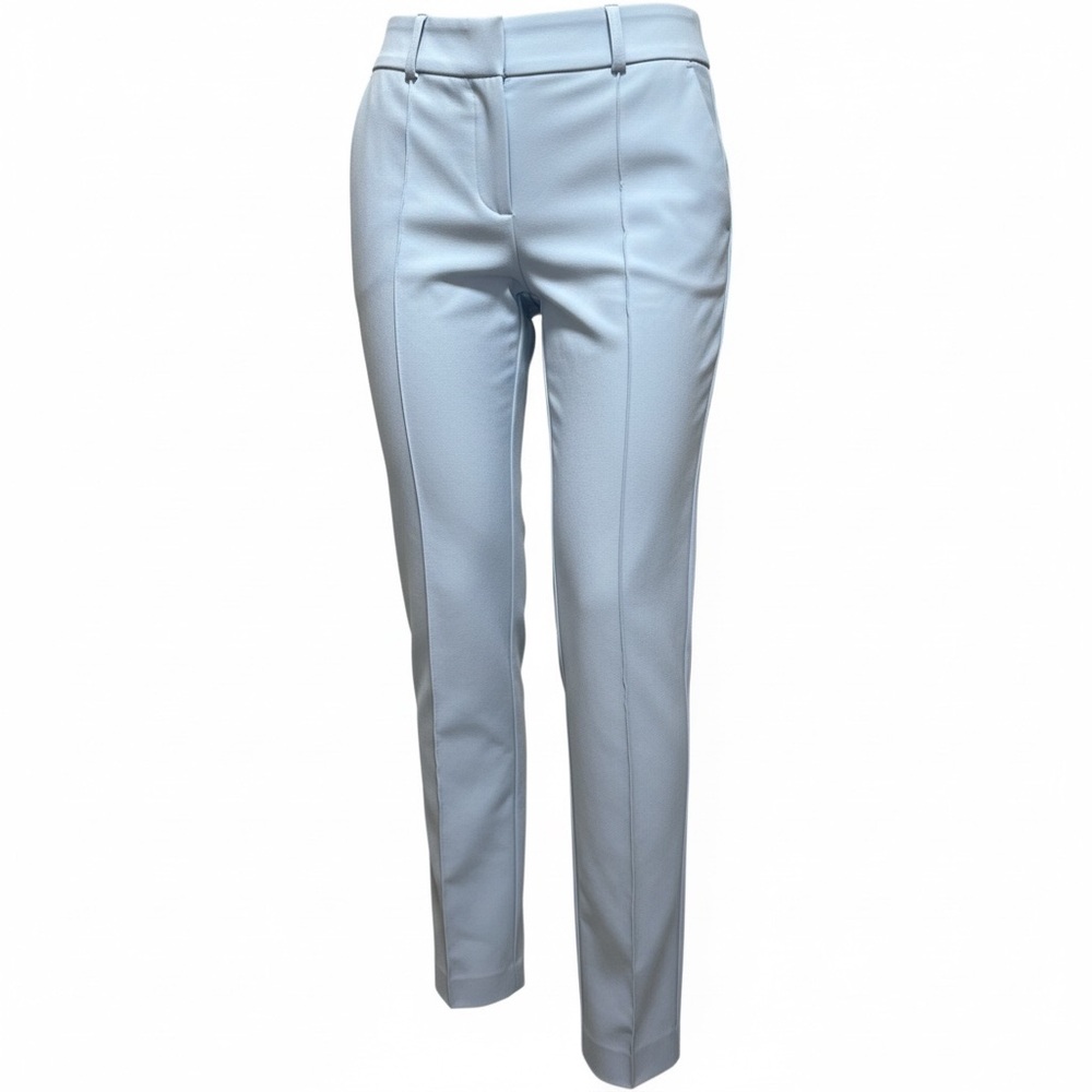 Jules & Leopold SP Pants Light Blue Slim Ankle Stretch Women Business Casual